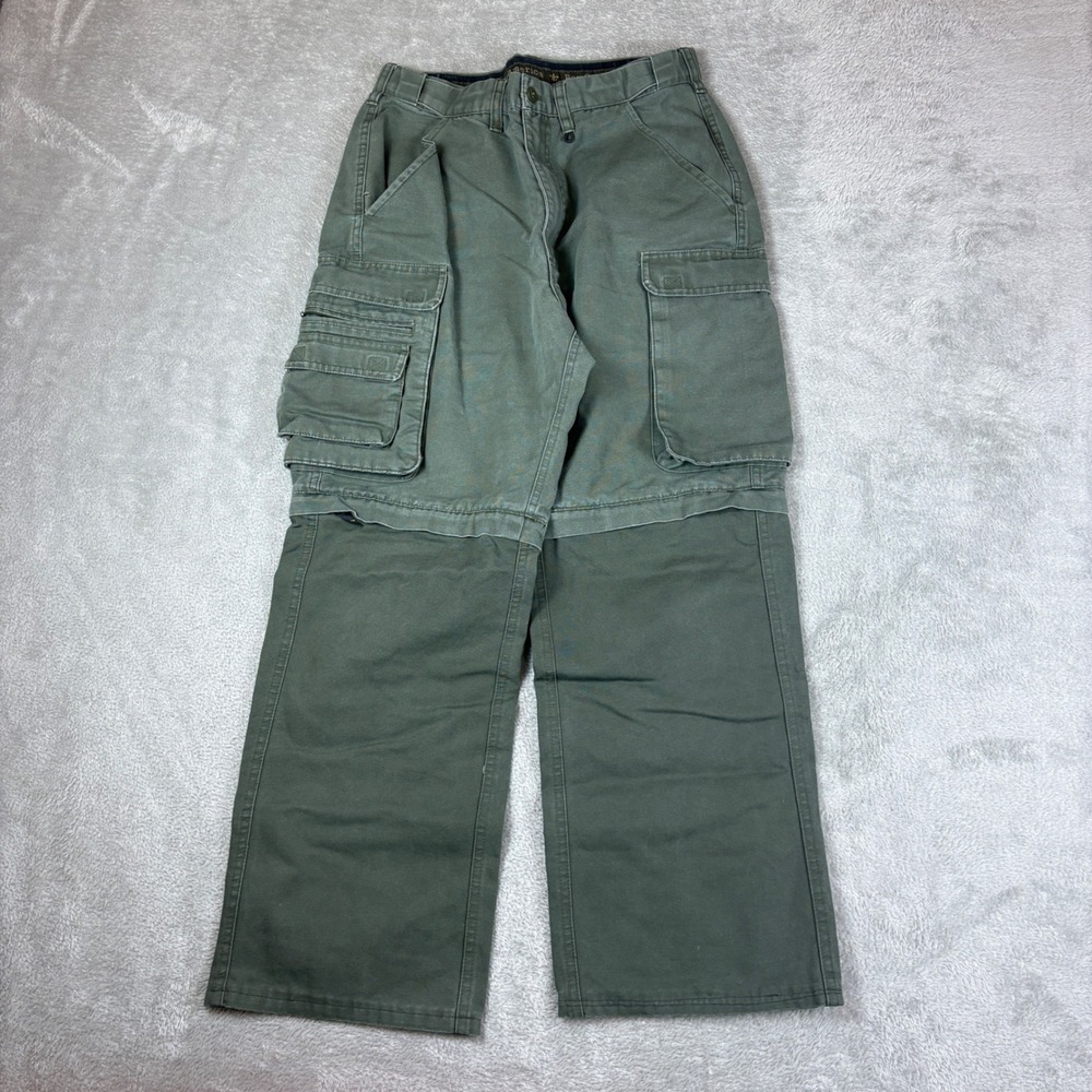 Boy Scouts of America Pants Mens 30 (Fits 30x27) Convertible Classic Olive Green